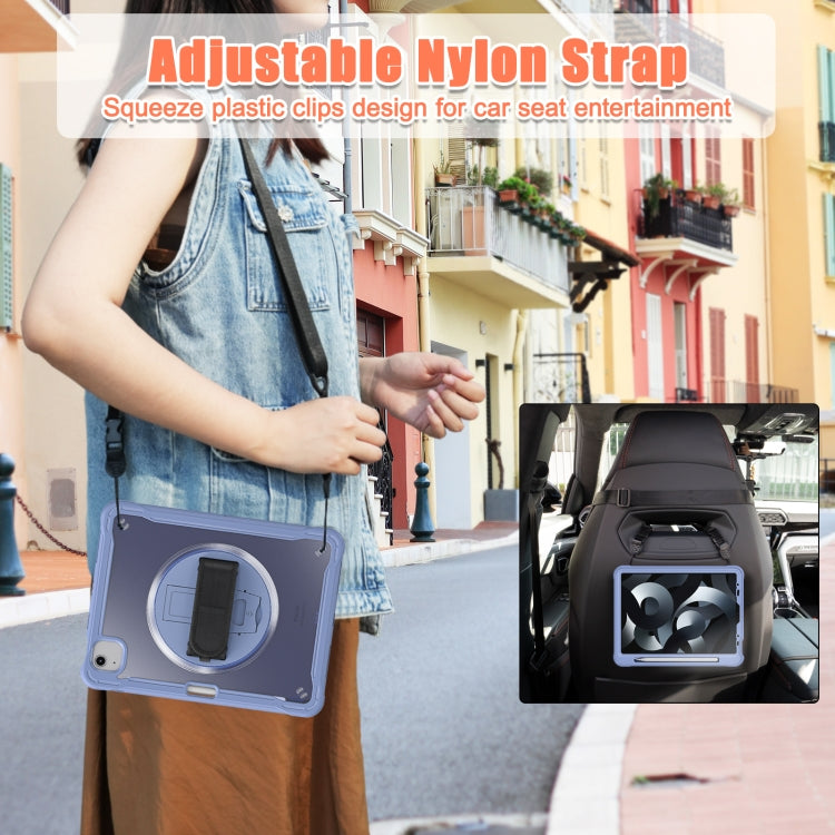 Heavy Duty Hybrid Tablet Case with Hand Grip & Strap
