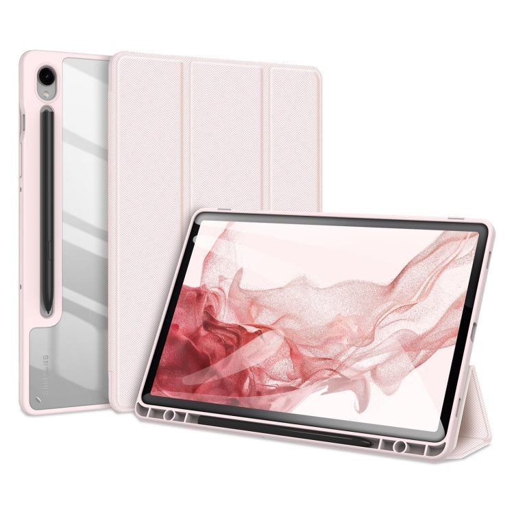 DUX DUCIS TOBY Series Antiskid Leather Tablet Case with Sleep / Wake-up Function, For Samsung Galaxy Tab S10 Lite / S10 FE, For Samsung Galaxy Tab S10 FE+, For Samsung Galaxy Tab S10 Ultra, For Samsung Galaxy Tab S10+, For Samsung Galaxy Tab S9 FE+    ...