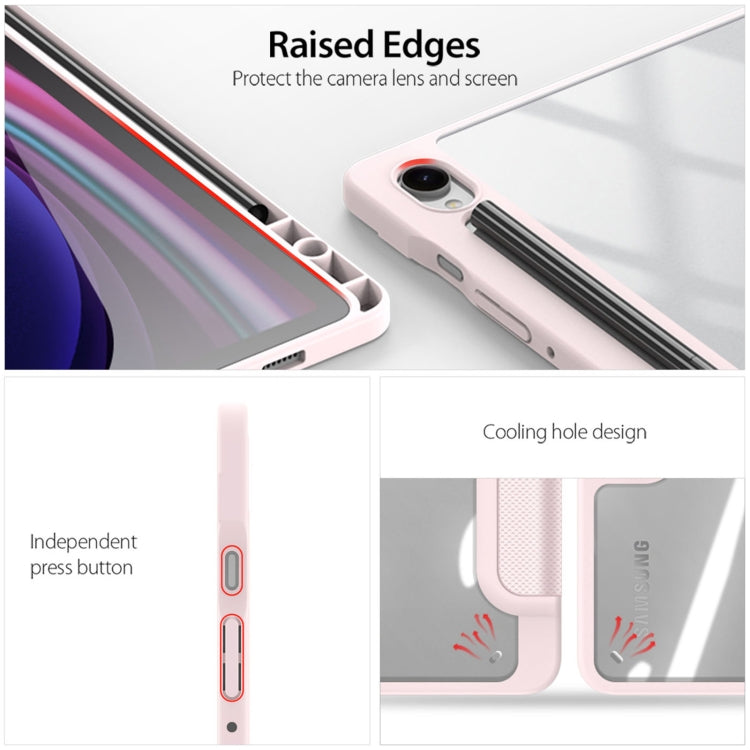 DUX DUCIS TOBY Series Antiskid Leather Tablet Case with Sleep / Wake-up Function, For Samsung Galaxy Tab S10 Lite / S10 FE, For Samsung Galaxy Tab S10 FE+, For Samsung Galaxy Tab S10 Ultra, For Samsung Galaxy Tab S10+, For Samsung Galaxy Tab S9 FE+����...