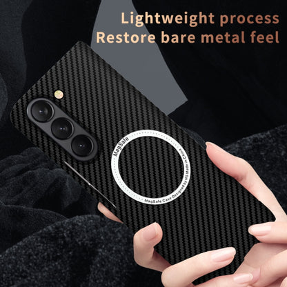 Carbon Fiber Texture MagSafe Magnetic Phone Case