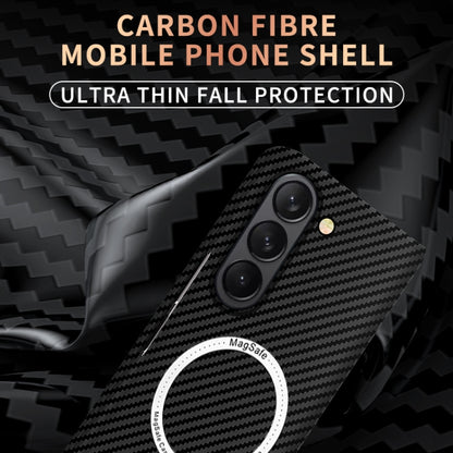 Carbon Fiber Texture MagSafe Magnetic Phone Case