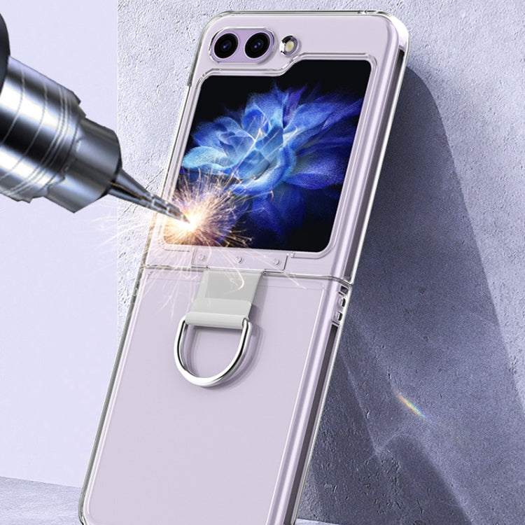 Skin Feel PC Foldable Phone Case with Ring