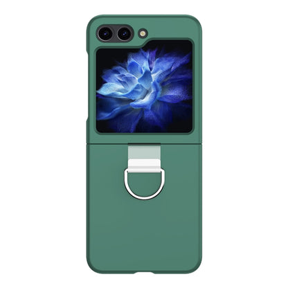 Skin Feel PC Foldable Phone Case with Ring