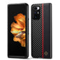 LC.IMEEKE 3 in 1 Carbon Fiber Texture Shockproof Phone Case