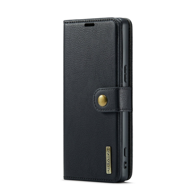 DG.MING Crazy Horse Texture Detachable Magnetic Leather Phone Case