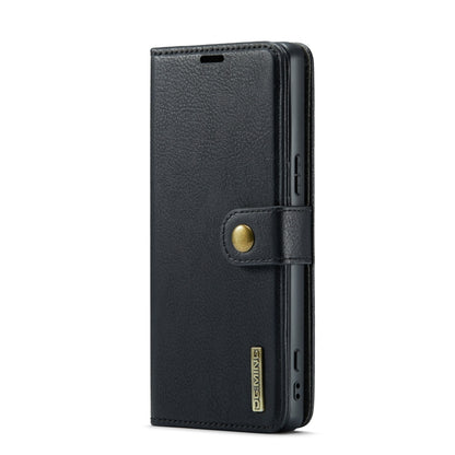 DG.MING Crazy Horse Texture Detachable Magnetic Leather Phone Case