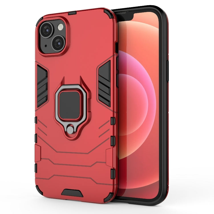 Shockproof PC + TPU Holder Phone Case