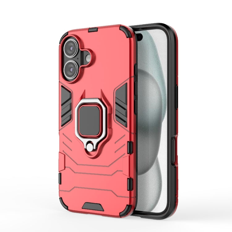 Shockproof PC + TPU Holder Phone Case