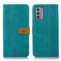 Stitching Thread Calf Texture Leather Phone Case