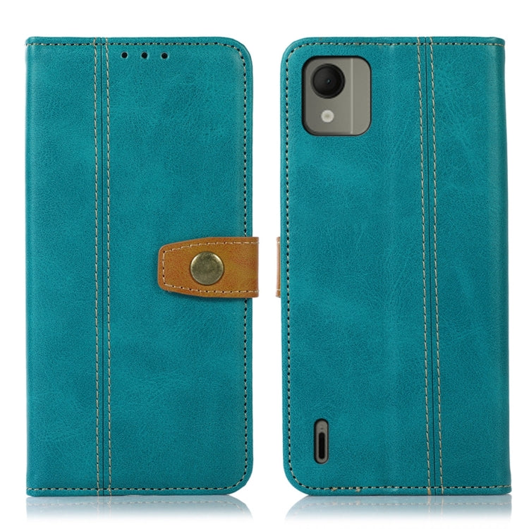 Stitching Thread Calf Texture Leather Phone Case