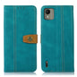 Stitching Thread Calf Texture Leather Phone Case