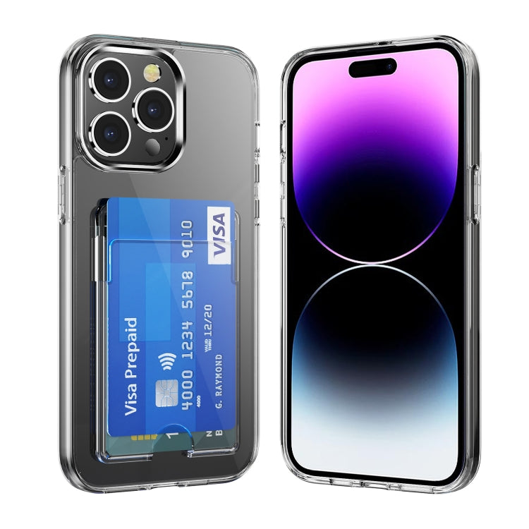 Crystal Clear Wallet Air Bag Phone Case