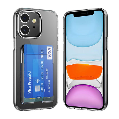 Crystal Clear Wallet Air Bag Phone Case