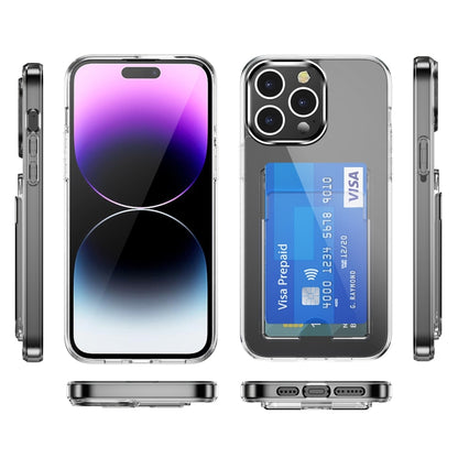 Crystal Clear Wallet Air Bag Phone Case