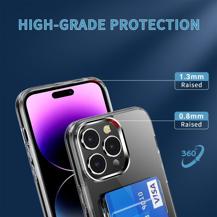 Crystal Clear Wallet Air Bag Phone Case, For iPhone 15 Pro Max, For iPhone 15 Pro, For iPhone 15 Plus, For iPhone 15, For iPhone 14 Plus, For iPhone 14, For iPhone 14 Pro, For iPhone 14 Pro Max, For iPhone 13 Pro Max, For iPhone 13 Pro, For iPhone 13��...