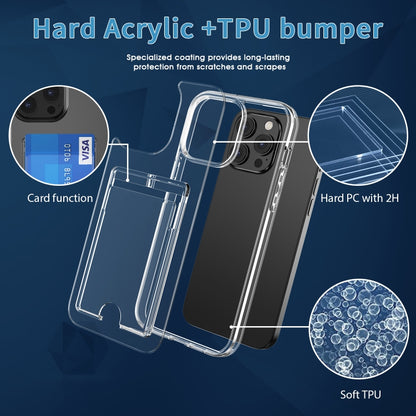 Crystal Clear Wallet Air Bag Phone Case, For iPhone 15 Pro Max, For iPhone 15 Pro, For iPhone 15 Plus, For iPhone 15, For iPhone 14 Plus, For iPhone 14, For iPhone 14 Pro, For iPhone 14 Pro Max, For iPhone 13 Pro Max, For iPhone 13 Pro, For iPhone 13��...