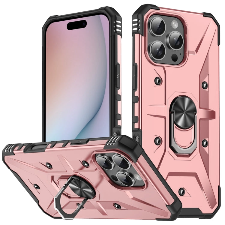 Ring Holder Phone Case, For iPhone 17e / 16e, For iPhone 16 Pro Max, For iPhone 16 Pro