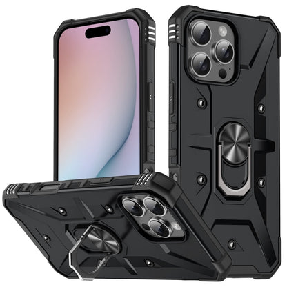 Ring Holder Phone Case, For iPhone 17e / 16e, For iPhone 16 Pro Max, For iPhone 16 Pro