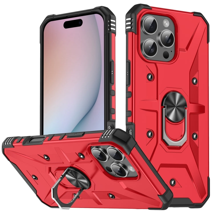 Ring Holder Phone Case, For iPhone 17e / 16e, For iPhone 16 Pro Max, For iPhone 16 Pro