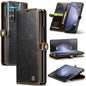 CaseMe-003 PU + PC Business Style Crazy Horse Texture Leather Phone Case