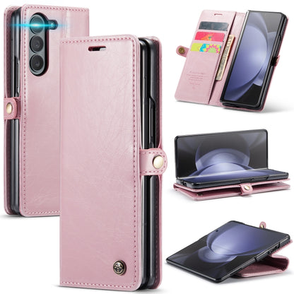 CaseMe-003 PU + PC Business Style Crazy Horse Texture Leather Phone Case