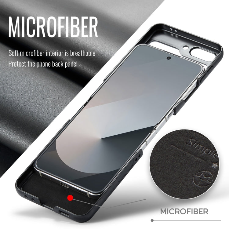 CaseMe 023 Butterfly Buckle Litchi Texture RFID Anti-theft Leather Phone Case, For Samsung Galaxy Z Flip6 / Flip7 FE, For Samsung Galaxy Z Fold6 5G, For Samsung Galaxy Z Fold5, For Samsung Galaxy Z Flip5