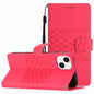 Diamond Embossed Skin Feel Leather Phone Case, For iPhone 16, For iPhone 15 Pro Max, For iPhone 15 Pro, For iPhone 15 Plus