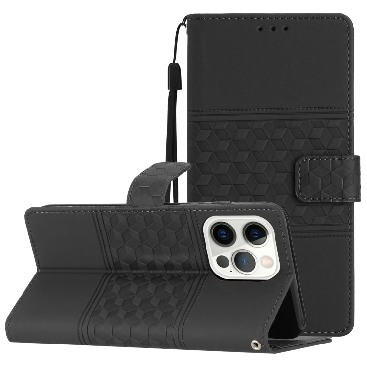 Diamond Embossed Skin Feel Leather Phone Case, For iPhone Air, For iPhone 16 Pro Max, For iPhone 16 Pro, For iPhone 16 Plus