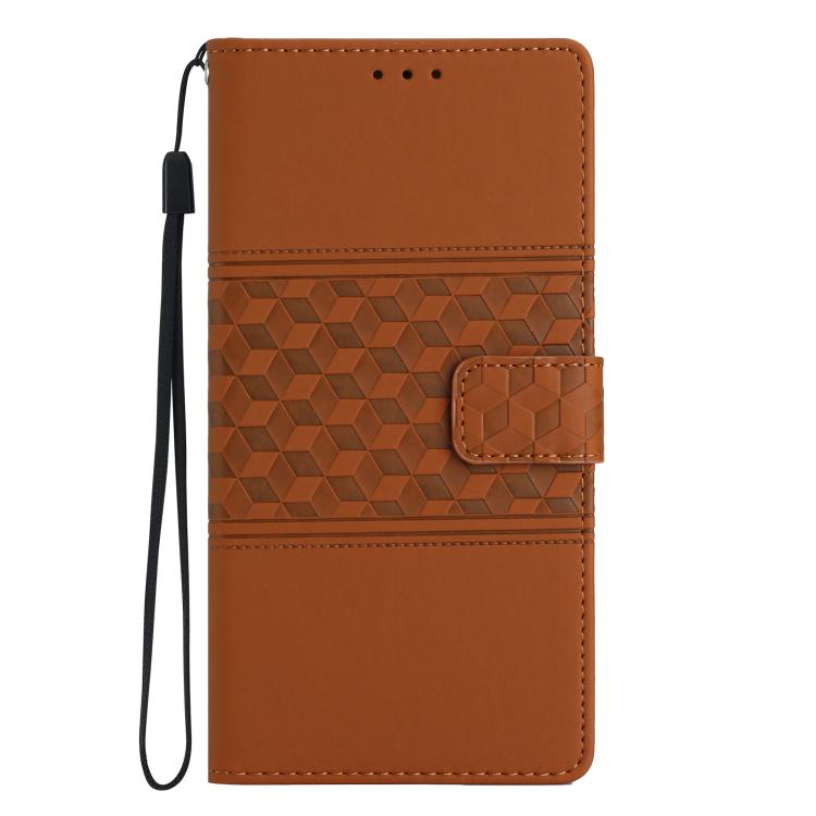 Diamond Embossed Skin Feel Leather Phone Case, For iPhone 16e / 17e, For iPhone 17 Pro Max, For iPhone 17 Pro, For iPhone 17