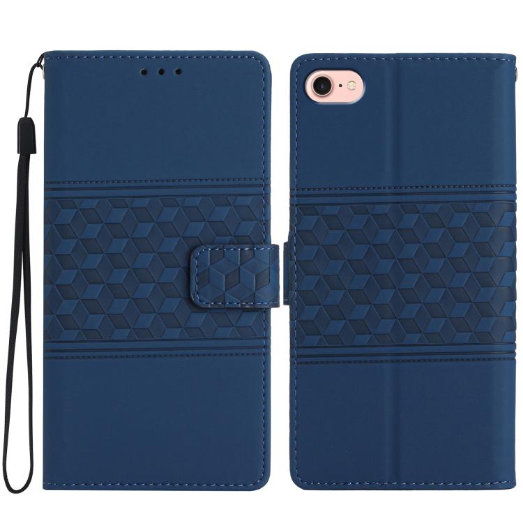 Diamond Embossed Skin Feel Leather Phone Case, For iPhone 16e / 17e, For iPhone 17 Pro Max, For iPhone 17 Pro, For iPhone 17