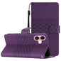 Diamond Embossed Skin Feel Leather Phone Case, For iPhone 16e / 17e, For iPhone 17 Pro Max, For iPhone 17 Pro, For iPhone 17