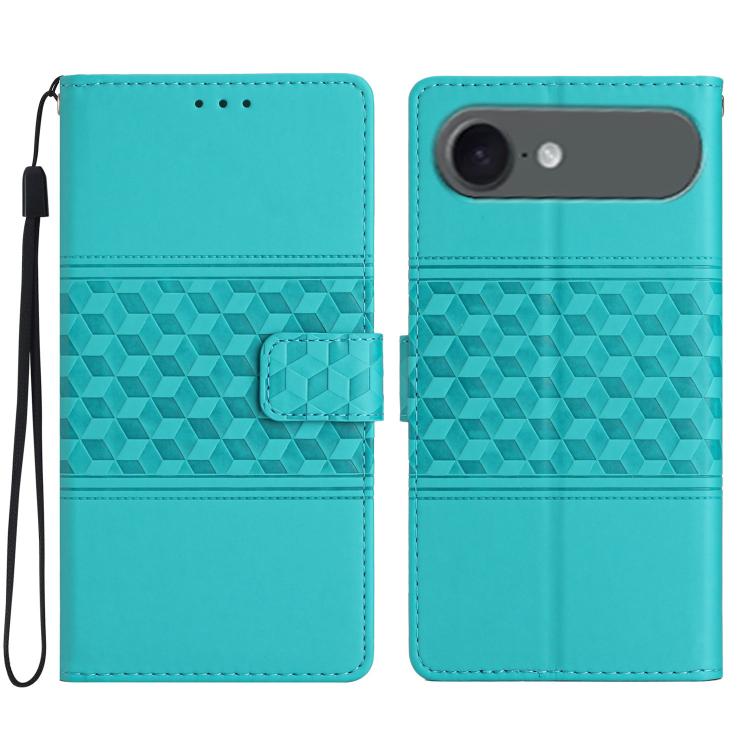 Diamond Embossed Skin Feel Leather Phone Case, For iPhone Air, For iPhone 16 Pro Max, For iPhone 16 Pro, For iPhone 16 Plus