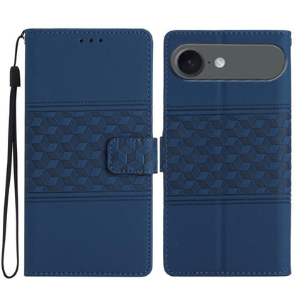 Diamond Embossed Skin Feel Leather Phone Case, For iPhone Air, For iPhone 16 Pro Max, For iPhone 16 Pro, For iPhone 16 Plus