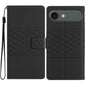 Diamond Embossed Skin Feel Leather Phone Case, For iPhone Air, For iPhone 16 Pro Max, For iPhone 16 Pro, For iPhone 16 Plus
