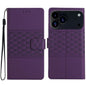 Diamond Embossed Skin Feel Leather Phone Case, For iPhone 16e / 17e, For iPhone 17 Pro Max, For iPhone 17 Pro, For iPhone 17