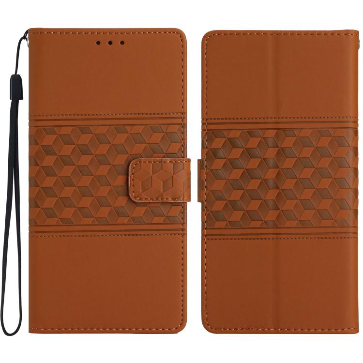 Diamond Embossed Skin Feel Leather Phone Case, For iPhone 16e / 17e, For iPhone 17 Pro Max, For iPhone 17 Pro, For iPhone 17
