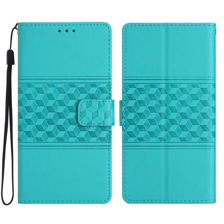 Diamond Embossed Skin Feel Leather Phone Case, For iPhone 16e / 17e, For iPhone 17 Pro Max, For iPhone 17 Pro, For iPhone 17