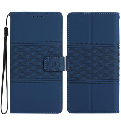 Diamond Embossed Skin Feel Leather Phone Case, For iPhone 16e / 17e, For iPhone 17 Pro Max, For iPhone 17 Pro, For iPhone 17