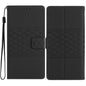 Diamond Embossed Skin Feel Leather Phone Case, For iPhone 16e / 17e, For iPhone 17 Pro Max, For iPhone 17 Pro, For iPhone 17