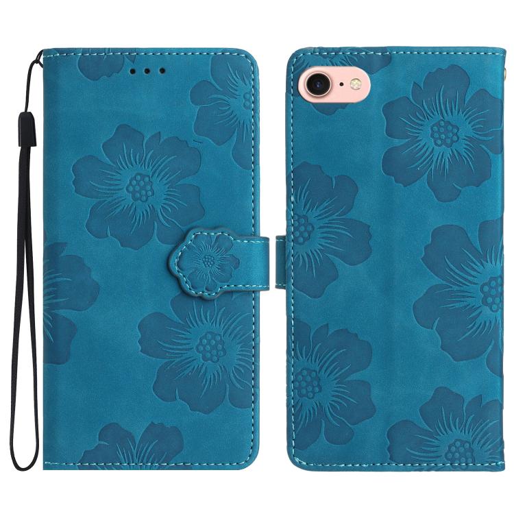 Flower Embossing Pattern Leather Phone Case, For iPhone 16e / 17e, For iPhone 17 Pro Max, For iPhone 17 Pro, For iPhone 17