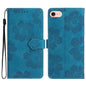 Flower Embossing Pattern Leather Phone Case, For iPhone 16e / 17e, For iPhone 17 Pro Max, For iPhone 17 Pro, For iPhone 17