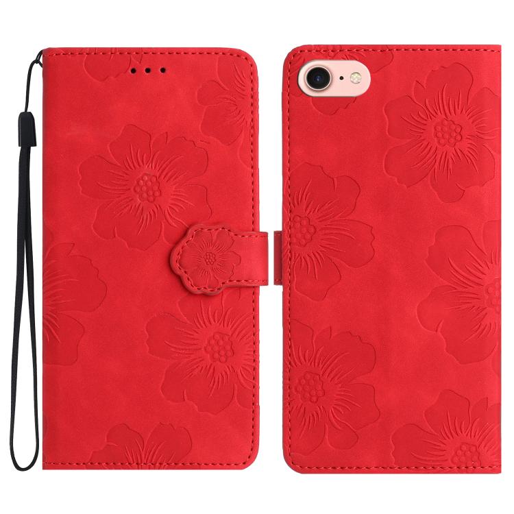 Flower Embossing Pattern Leather Phone Case, For iPhone 16e / 17e, For iPhone 17 Pro Max, For iPhone 17 Pro, For iPhone 17