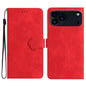 Flower Embossing Pattern Leather Phone Case, For iPhone 16e / 17e, For iPhone 17 Pro Max, For iPhone 17 Pro, For iPhone 17
