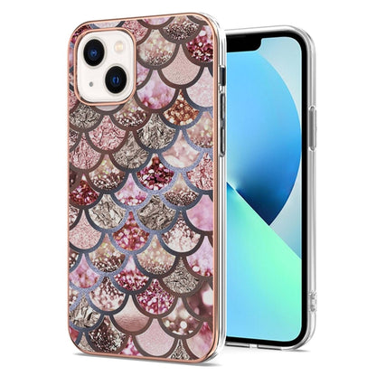 Electroplating Pattern IMD TPU Shockproof Case, For iPhone 15 Pro Max, For iPhone 15 Pro, For iPhone 15 Plus, For iPhone 15