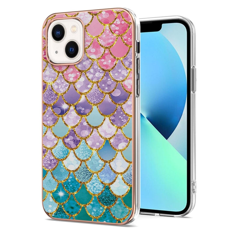 Electroplating Pattern IMD TPU Shockproof Case, For iPhone 15 Pro Max, For iPhone 15 Pro, For iPhone 15 Plus, For iPhone 15