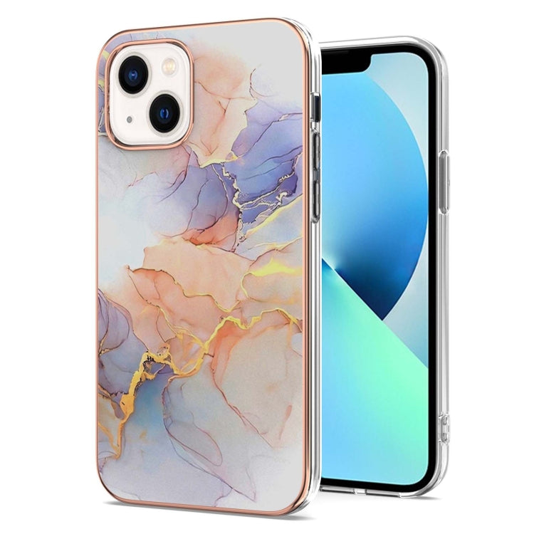 Electroplating Pattern IMD TPU Shockproof Case, For iPhone 15 Pro Max, For iPhone 15 Pro, For iPhone 15 Plus, For iPhone 15