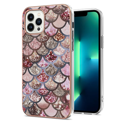 Electroplating Pattern IMD TPU Shockproof Case, For iPhone 15 Pro Max, For iPhone 15 Pro, For iPhone 15 Plus, For iPhone 15