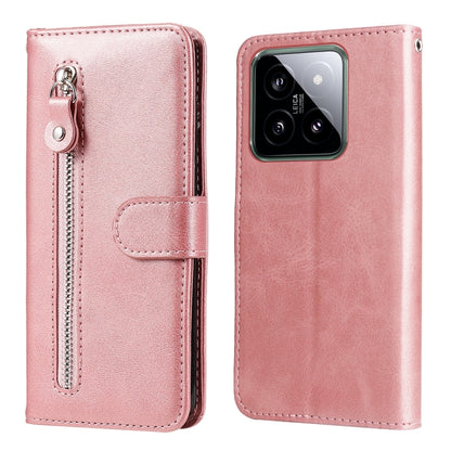 Fashion Calf Texture Zipper Leather Phone Case, For Xiaomi 14 Ultra, For Xiaomi 14 Pro, For Xiaomi 14, For Xiaomi Redmi Note13 5G Global