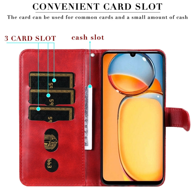 Fashion Calf Texture Zipper Leather Phone Case, For Xiaomi Redmi 13C 4G, For Xiaomi Redmi Note13 Pro+ 5G Global, For Xiaomi Redmi Note13 Pro 5G Global, For Xiaomi Redmi K70 / K70 Pro