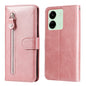 Fashion Calf Texture Zipper Leather Phone Case, For Xiaomi Redmi 13C 4G, For Xiaomi Redmi Note13 Pro+ 5G Global, For Xiaomi Redmi Note13 Pro 5G Global, For Xiaomi Redmi K70 / K70 Pro